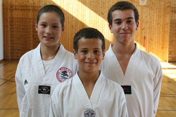 Die Nominierten: (v.l.) Hannah Kaiser, Marcel und Tarek Ben-Hassen