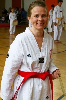 Katja Grauer legte die beste Prüfung ab.