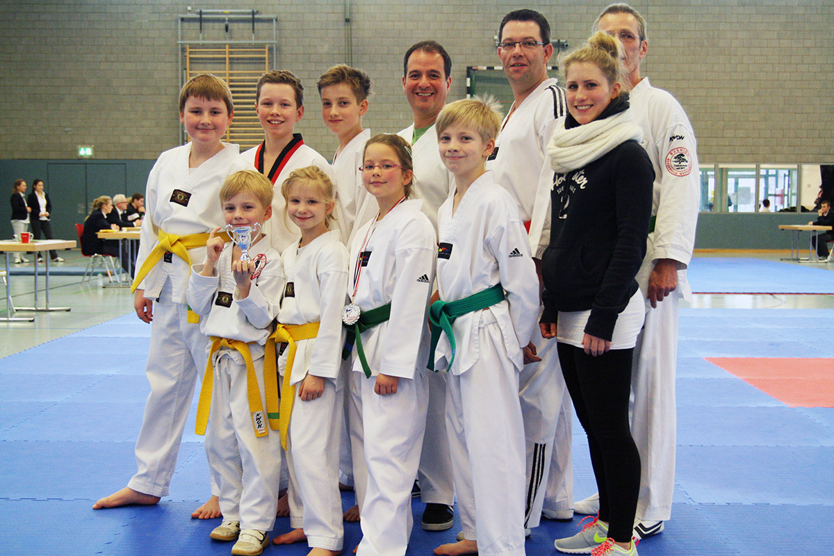 Das erfolgreiche Team von Bushido Bordesholm.