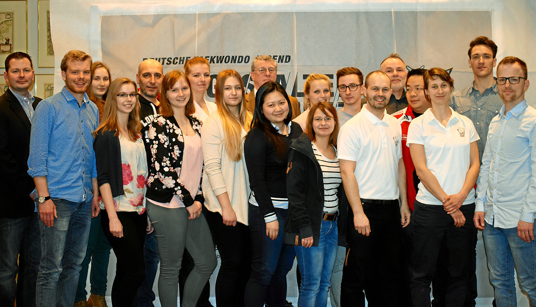 Die Teilnehmer der DTU Bundesjugendversammlung am 24. & 25.03.2018 in Kiel.